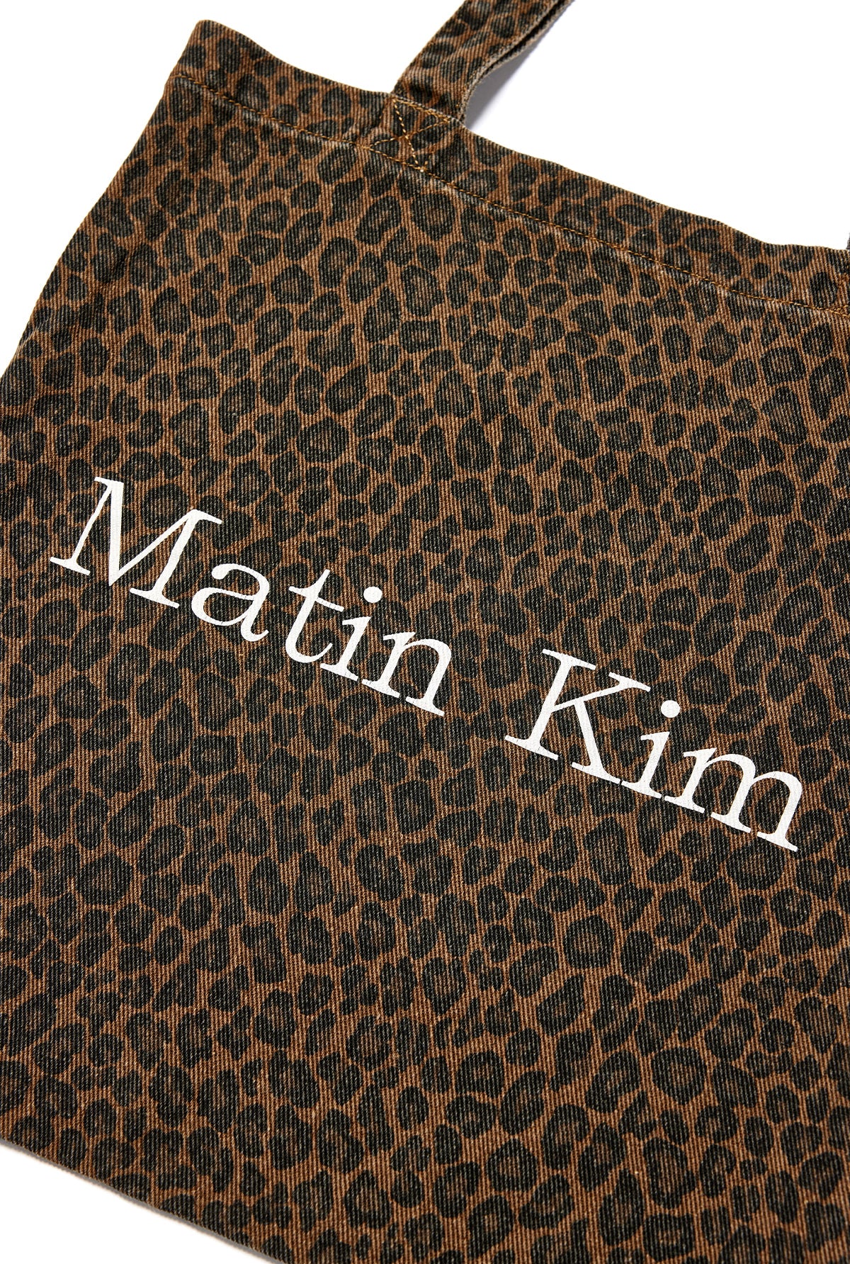 Matin Kim - Matin Leopard Ecobag (Brown) | TRAB K-Fashion Australia