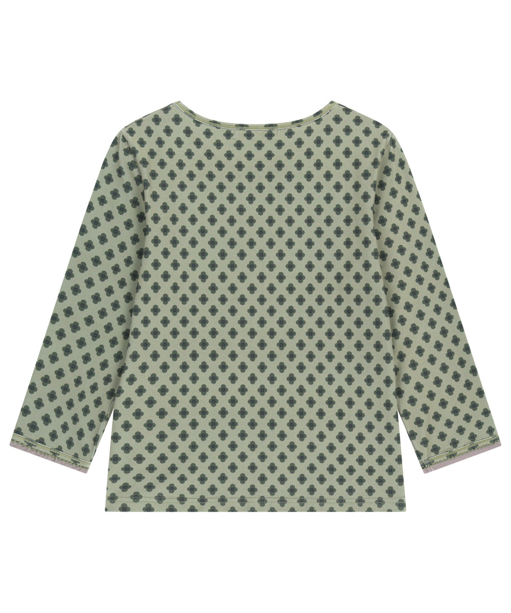 Coyseio - Flower Capri Sleeve (Light Khaki) product image 15 | TRAB K-Fashion Australia