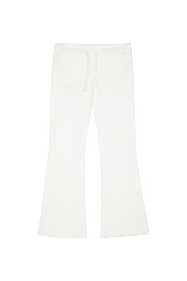 Deinet - Flared Leggings Pants (White) product image 1 | TRAB K-Fashion Australia