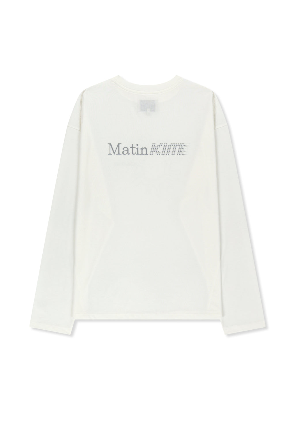 Matin Kim - Matin Pace Sunburst Graffiti Covered Top (Ivory) product image 2 | TRAB K-Fashion Australia