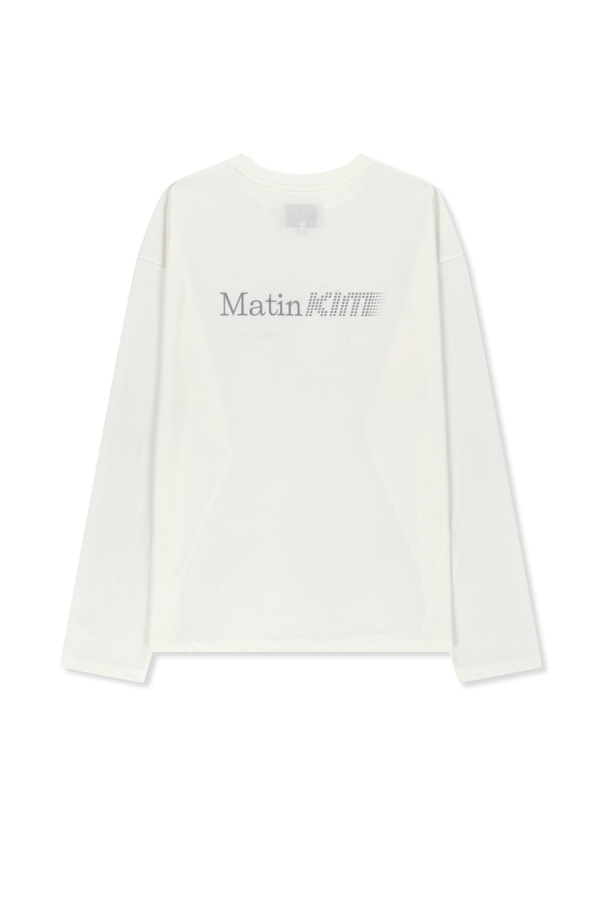 Matin Kim - Matin Pace Sunburst Graffiti Covered Top (Ivory) product image 2 | TRAB K-Fashion Australia