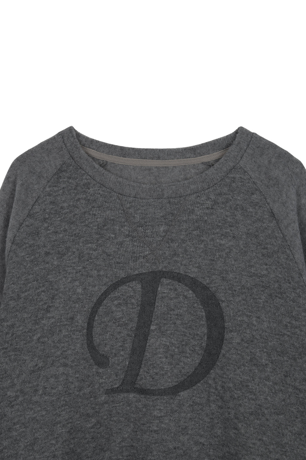 Deinet - Smooth D Logo Sweatshirts (Charcoal) product image 3 | TRAB K-Fashion Australia