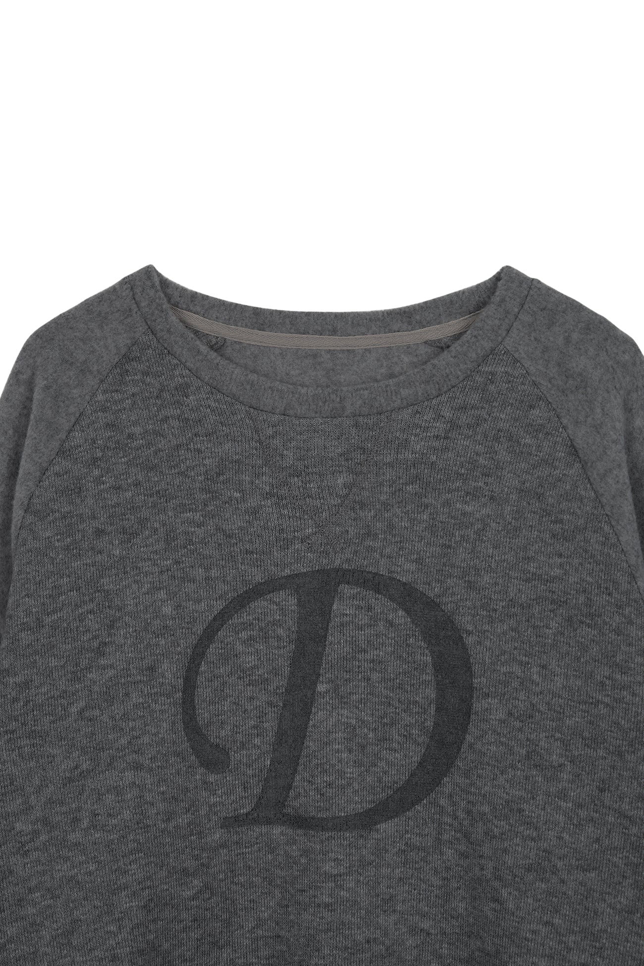 Deinet - Smooth D Logo Sweatshirts (Charcoal) product image 3 | TRAB K-Fashion Australia
