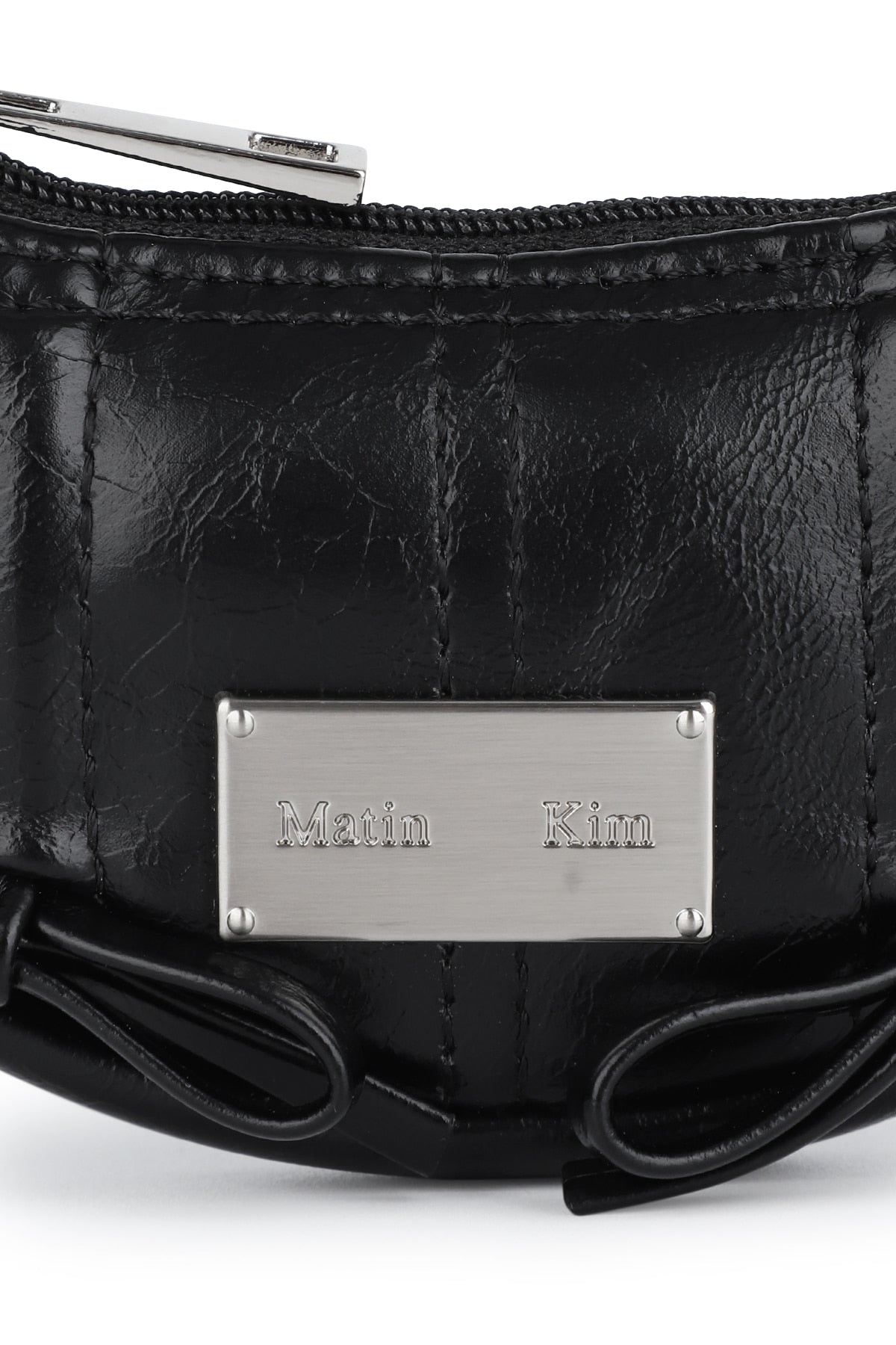 Matin Kim - Half Shirring Ribbon Charm (Black) product image 3 | TRAB K-Fashion Australia
