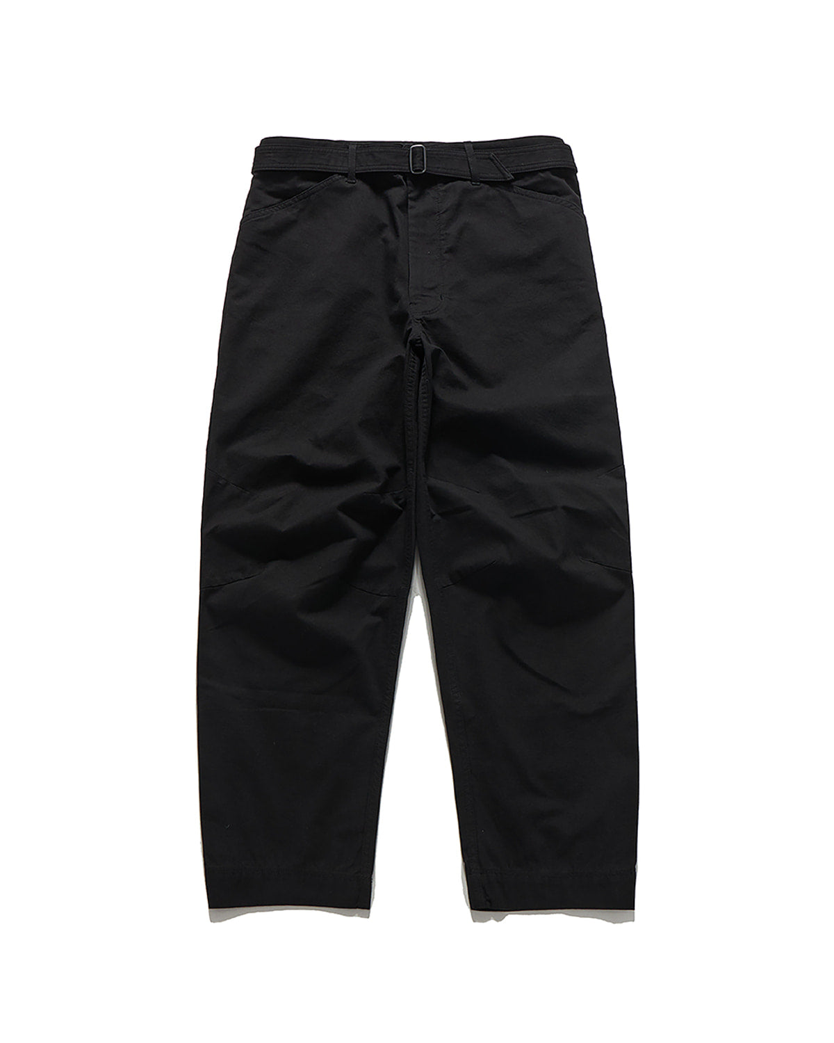 Eastlogue - Curve Knee Belted Pants (Black) product image 5 | TRAB K-Fashion Australia