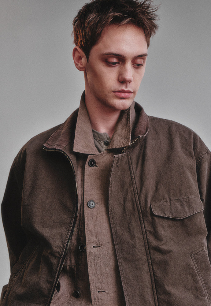 Art if acts - Pocket Deck Jacket (Wood) product image 3 | TRAB K-Fashion Australia