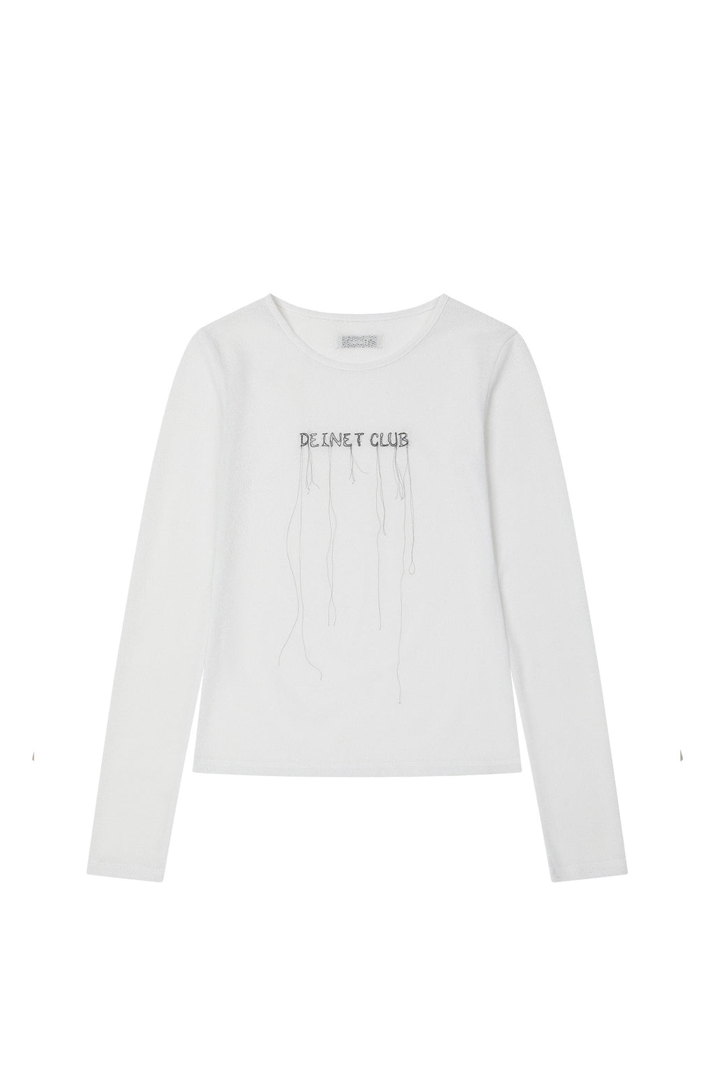 Deinet - Sheer Long Sleeve (White) product image 8 | TRAB K-Fashion Australia