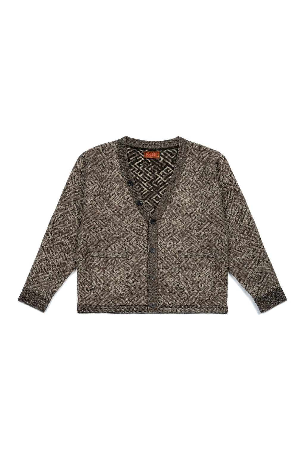Ioedle - Miro Knit Cardigan (Brown) product image 2 | TRAB K-Fashion Australia