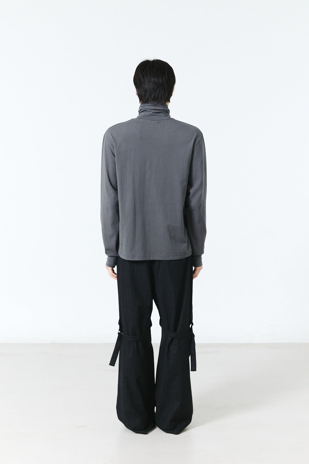 Hatchingroom - Boxer Turtleneck Tee (Charcoal) product image 7 | TRAB K-Fashion Australia