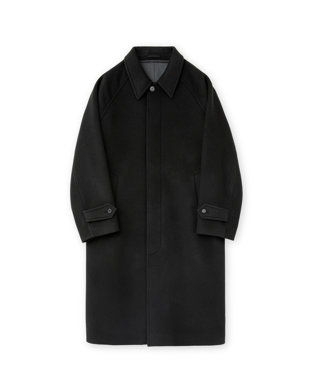 Brownyard - Balmacaan Coat (Black) product image 5 | TRAB K-Fashion Australia
