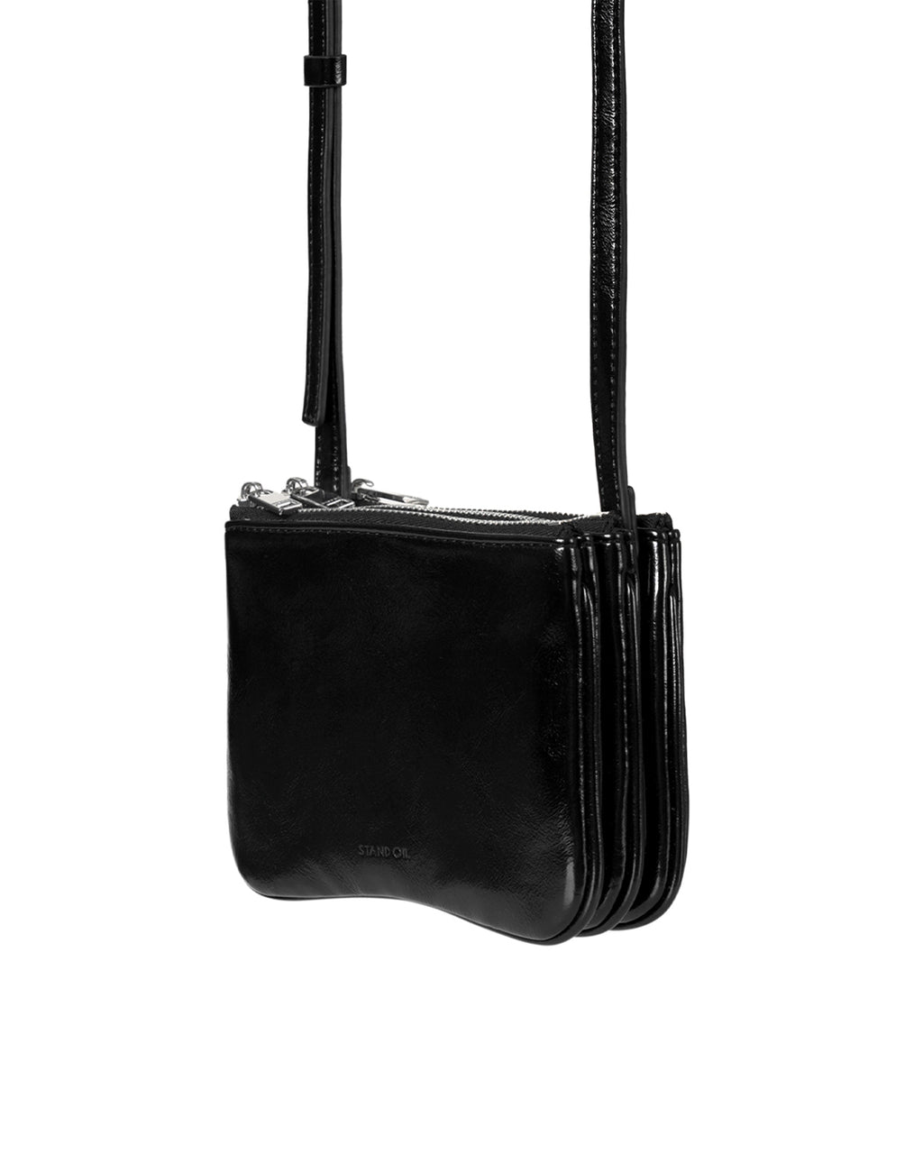 Stand Oil - Cookie Accordion Bag (Black) product image 2 | TRAB K-Fashion Australia