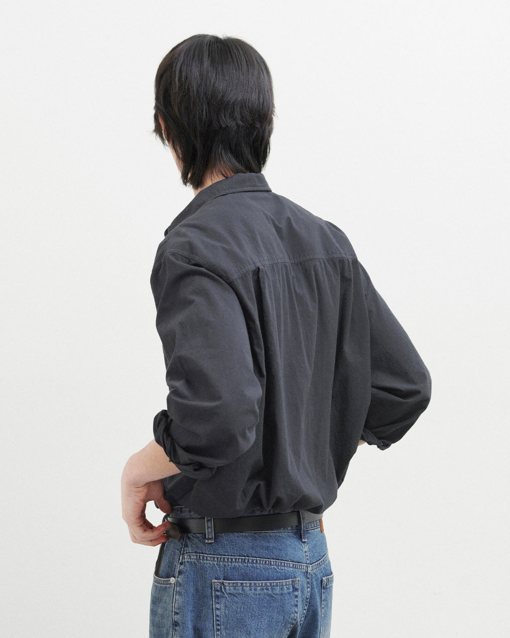 Brownyard - Washed Shirt (Charcoal) product image 3 | TRAB K-Fashion Australia