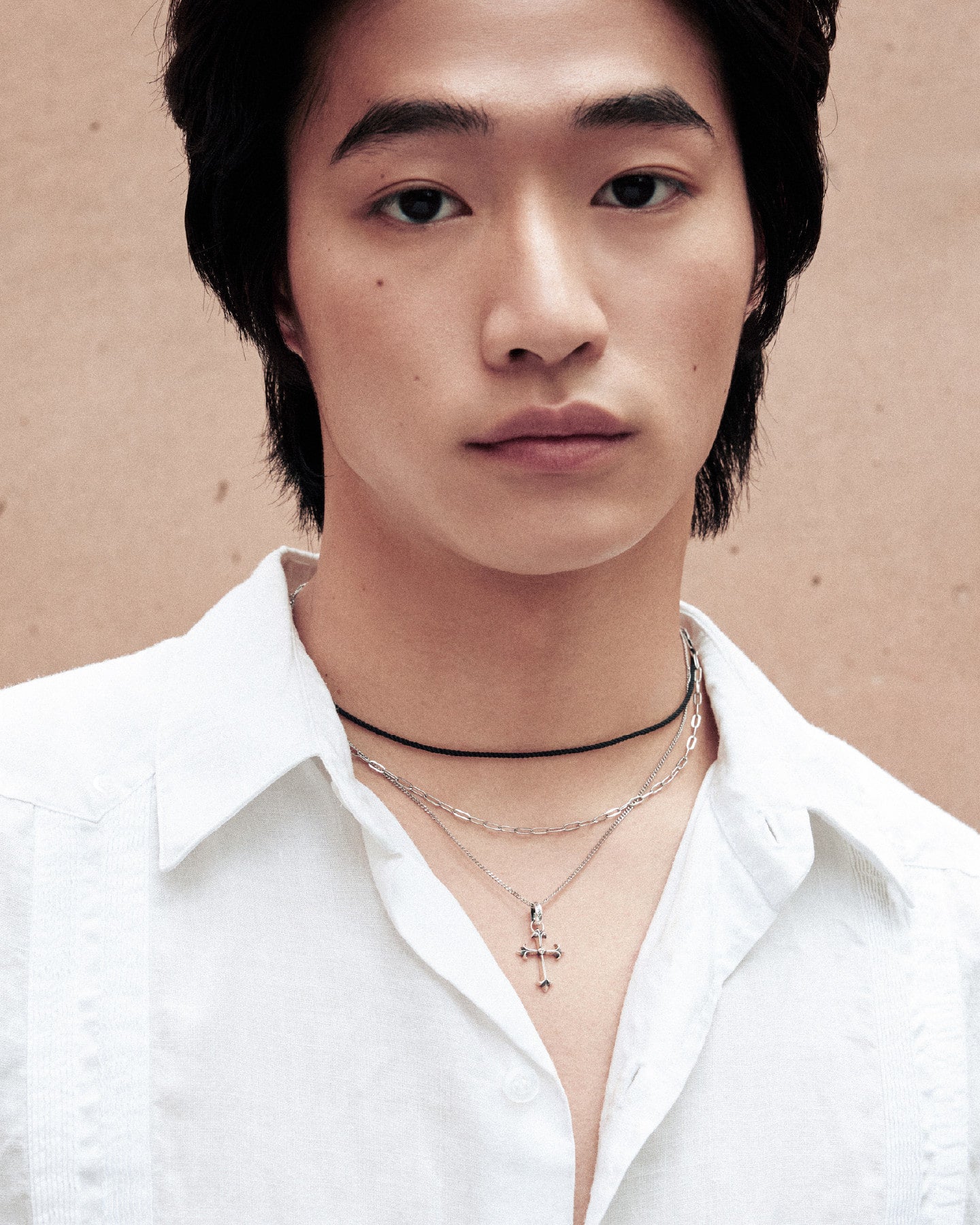Numbering - Cross Pendant Necklace #8003 product image 2 | TRAB K-Fashion Australia