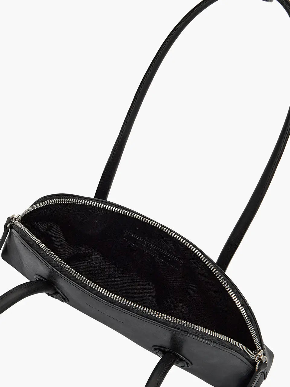 Marge Sherwood - Bessette Shoulder (Black Pull-Up) product image 7 | TRAB K-Fashion Australia