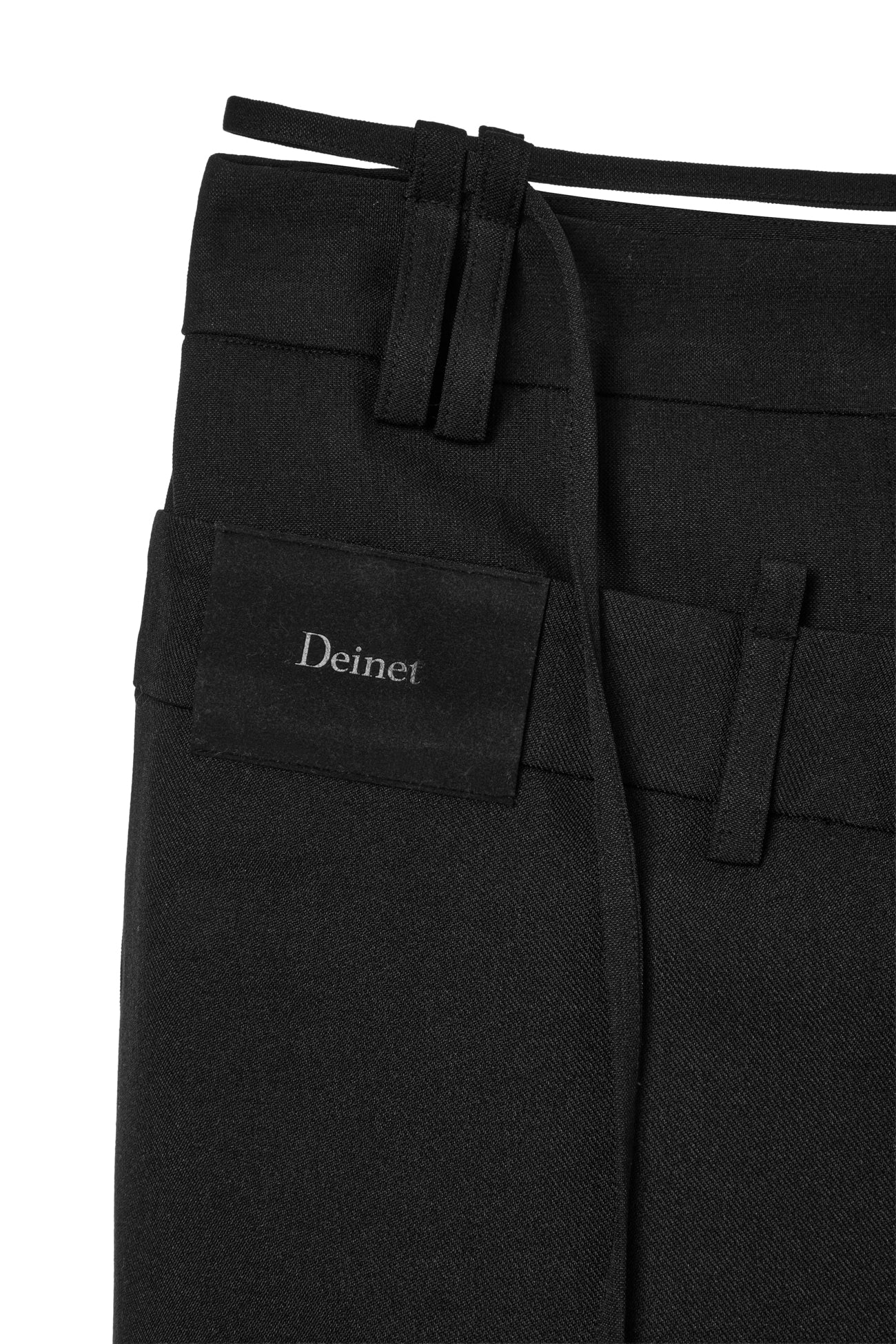 Deinet - Belt Long Raw Skirt (Black) product image 14 | TRAB K-Fashion Australia