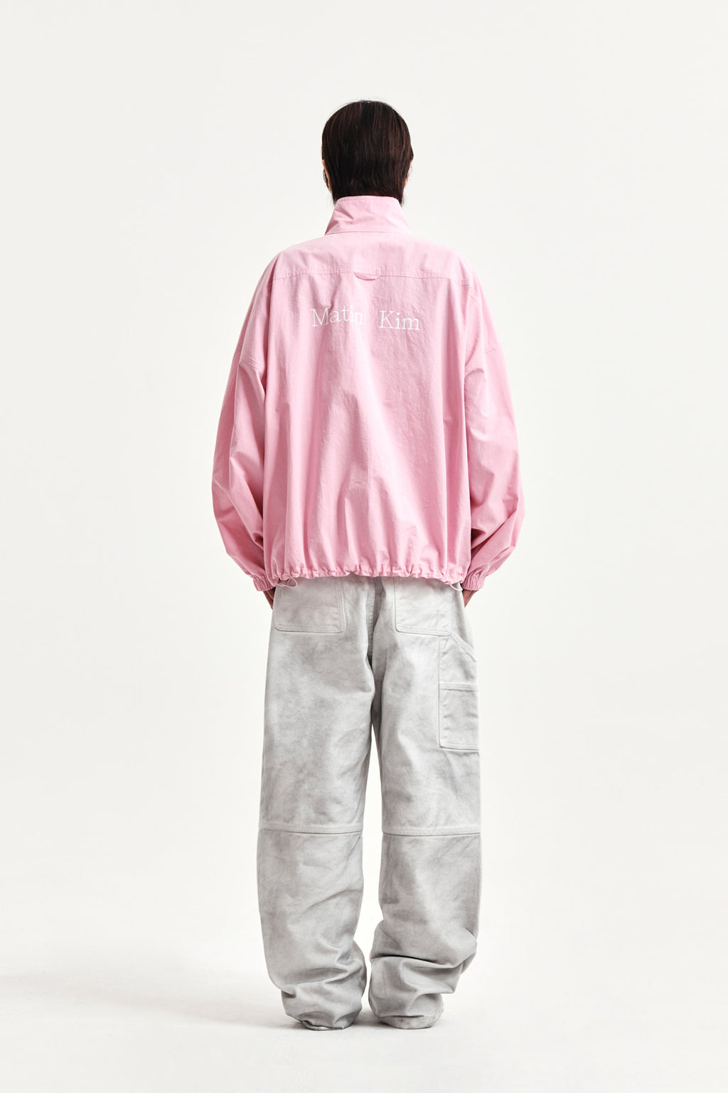 Matin Kim - Back Logo High Neck Jumper (Pink) product image 13 | TRAB K-Fashion Australia