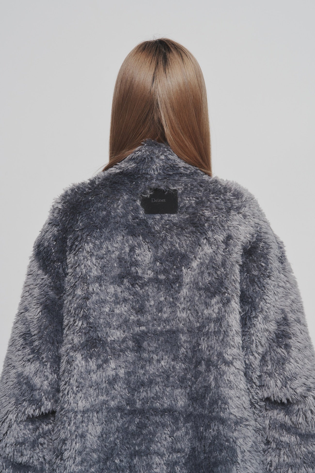 Deinet - Bizzo Point Faux Fur Jumper (Charcoal) product image 11 | TRAB K-Fashion Australia