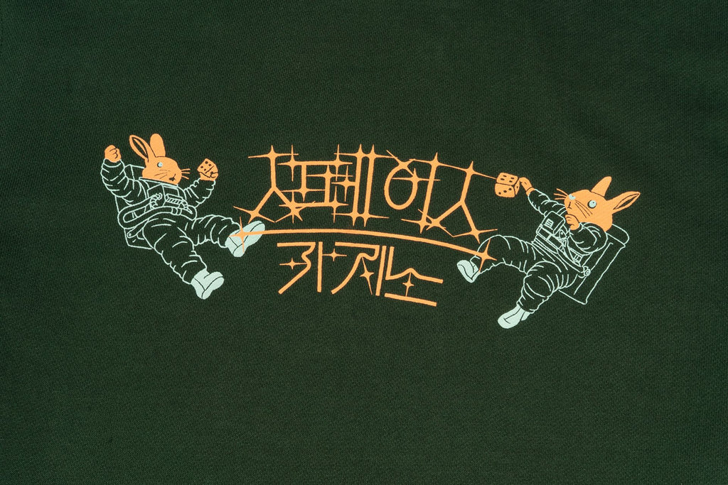 Ioedle - Space Casino T-Shirt (Green) product image 5 | TRAB K-Fashion Australia