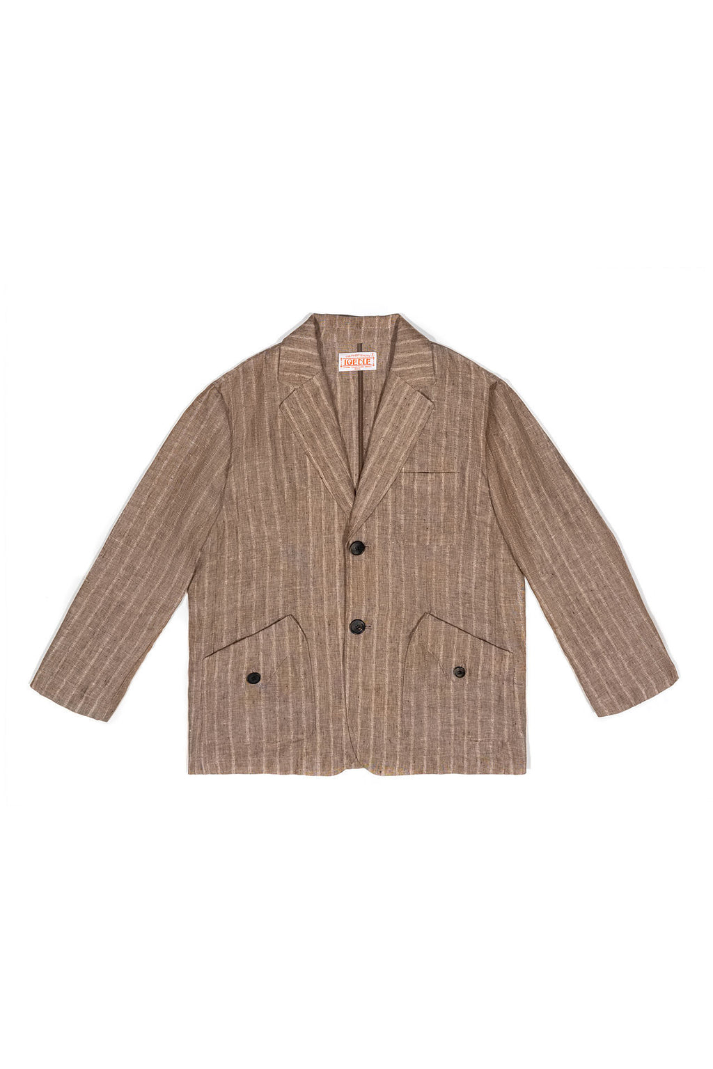 Ioedle - Linen Jacket (Brown) product image 2 | TRAB K-Fashion Australia