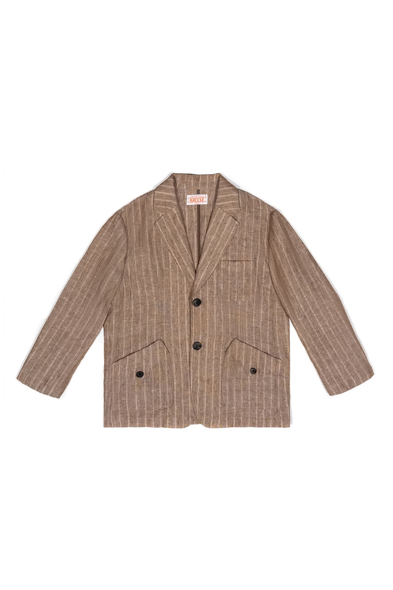 Ioedle - Linen Jacket (Brown) product image 2 | TRAB K-Fashion Australia