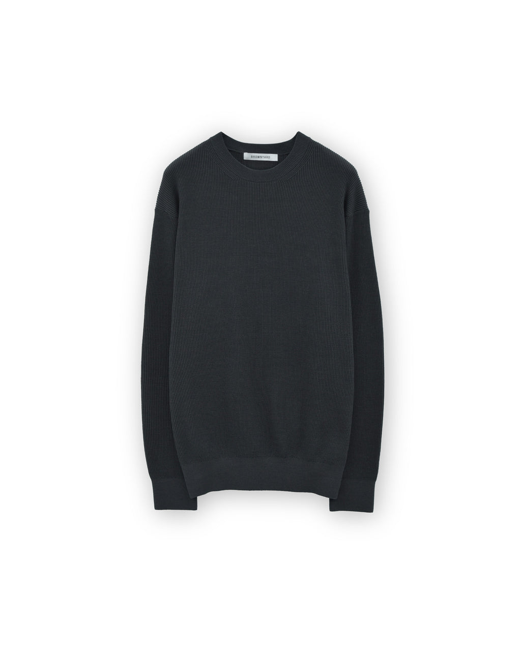 Brownyard - High Density Crewneck Knit (Black) product image 3 | TRAB K-Fashion Australia