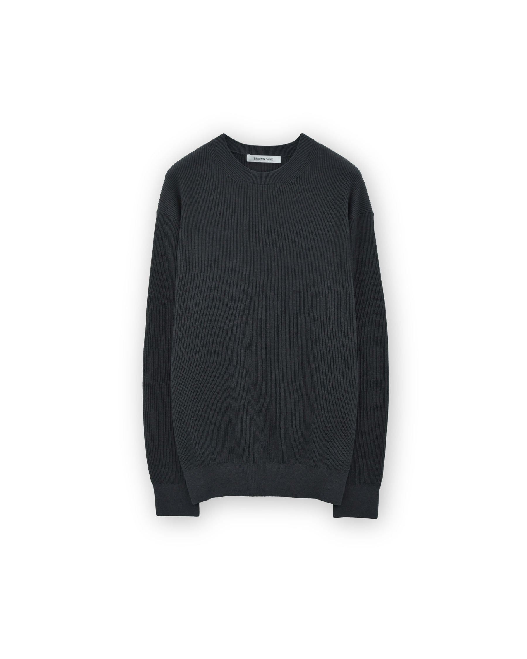 Brownyard - High Density Crewneck Knit (Black) product image 3 | TRAB K-Fashion Australia