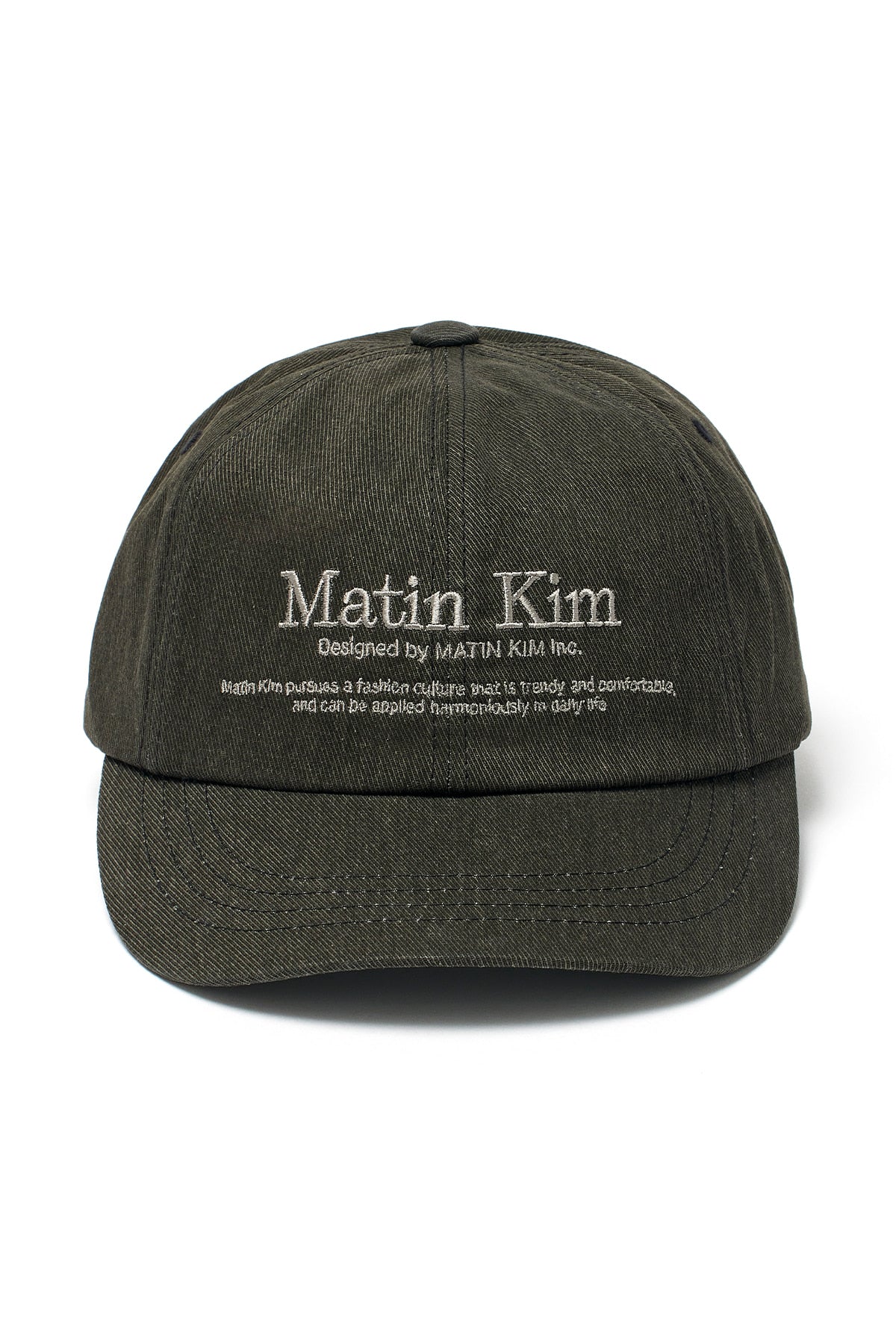 Matin Kim - Matin Heritage Flat Brim Cap (Purple) product image 7 | TRAB K-Fashion Australia