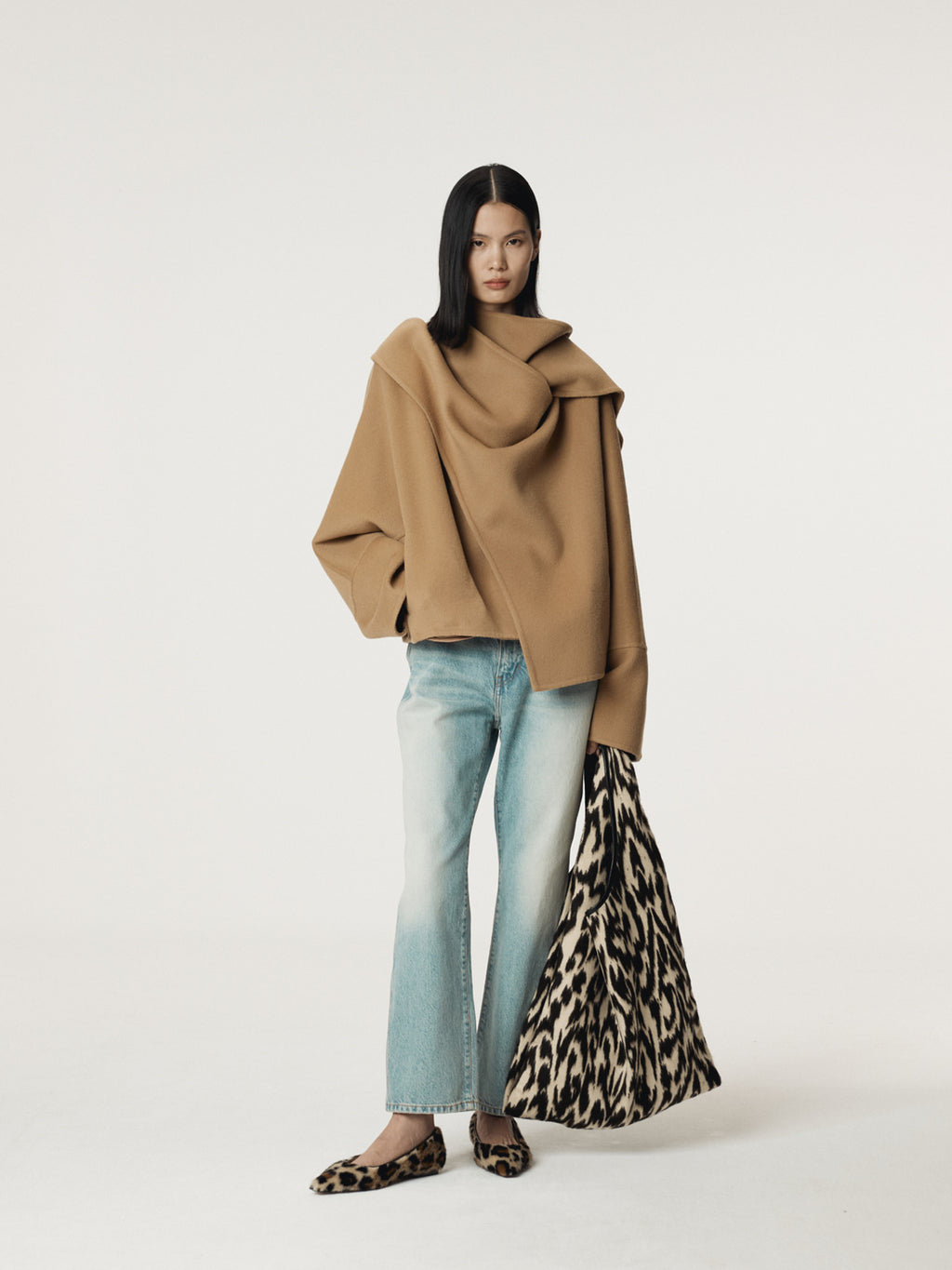 Recto - Handmade Muffler Coat (Desert) product image 2 | TRAB K-Fashion Australia