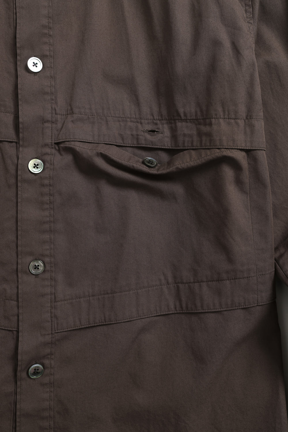 Hatchingroom - Bone Shirt Washed Dark (Brown) product image 4 | TRAB K-Fashion Australia