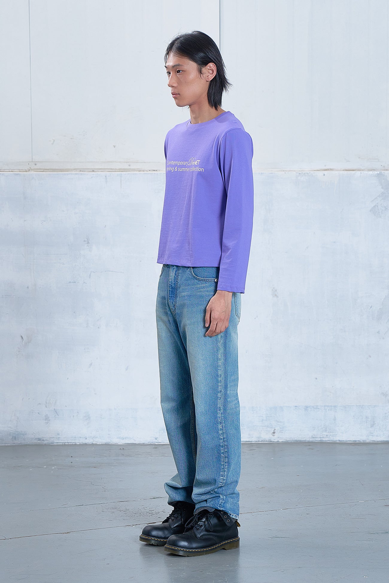 Deinet - Contemporary Long Sleeve (Light Purple) product image 2 | TRAB K-Fashion Australia
