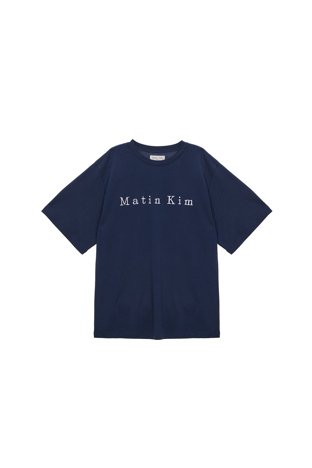 Matin Kim - Matin Embroidery Logo Top (White) product image 11 | TRAB K-Fashion Australia