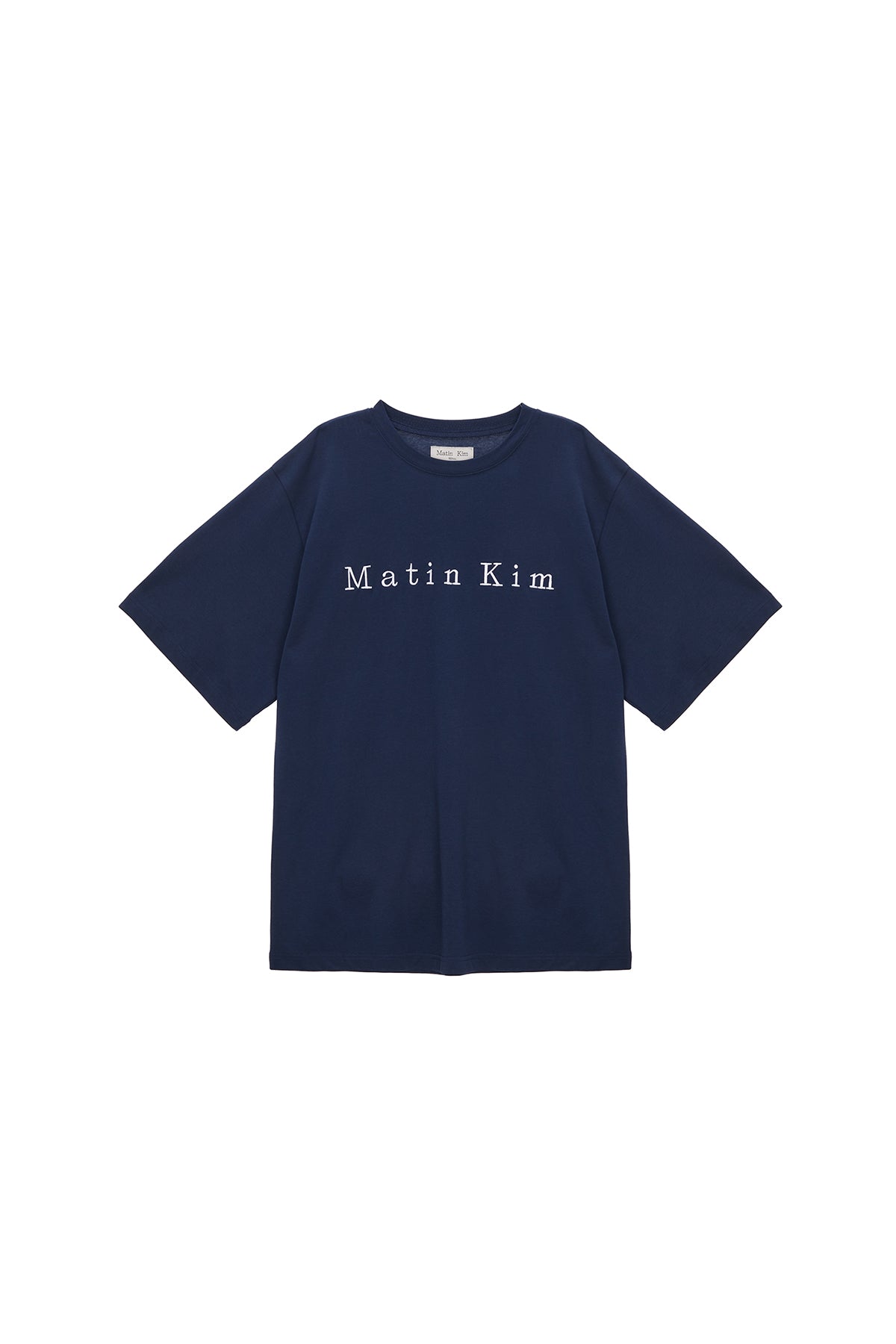 Matin Kim - Matin Embroidery Logo Top (White) product image 11 | TRAB K-Fashion Australia