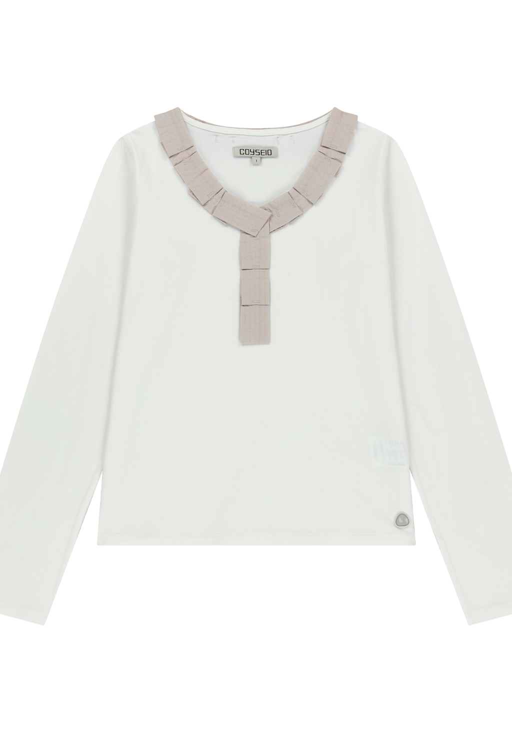 Coyseio - Strap Long Sleeve (Ivory) product image 2 | TRAB K-Fashion Australia