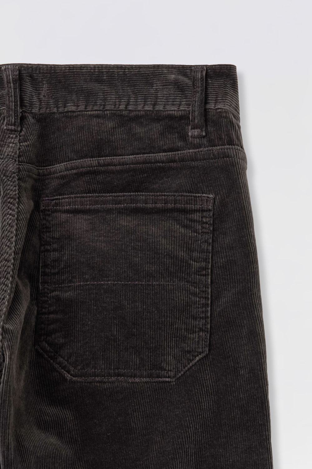 Hatchingroom - Flare Pants Corduroy (Washed Purple Charcoal) product image 5 | TRAB K-Fashion Australia