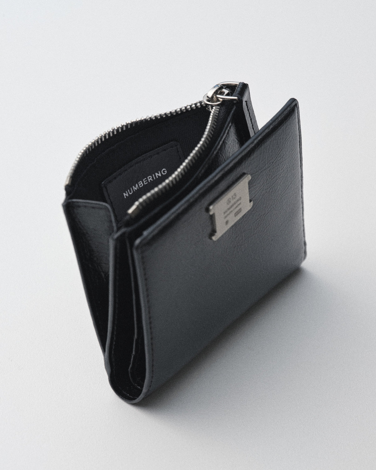 Numbering - Crackled Leather Bifold Wallet #1054 product image 1 | TRAB K-Fashion Australia