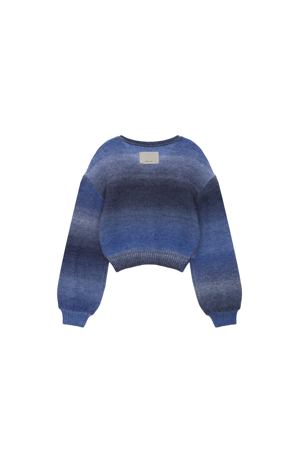 Matin Kim - Cozy Gradation Cardigan (Navy) product image 2 | TRAB K-Fashion Australia