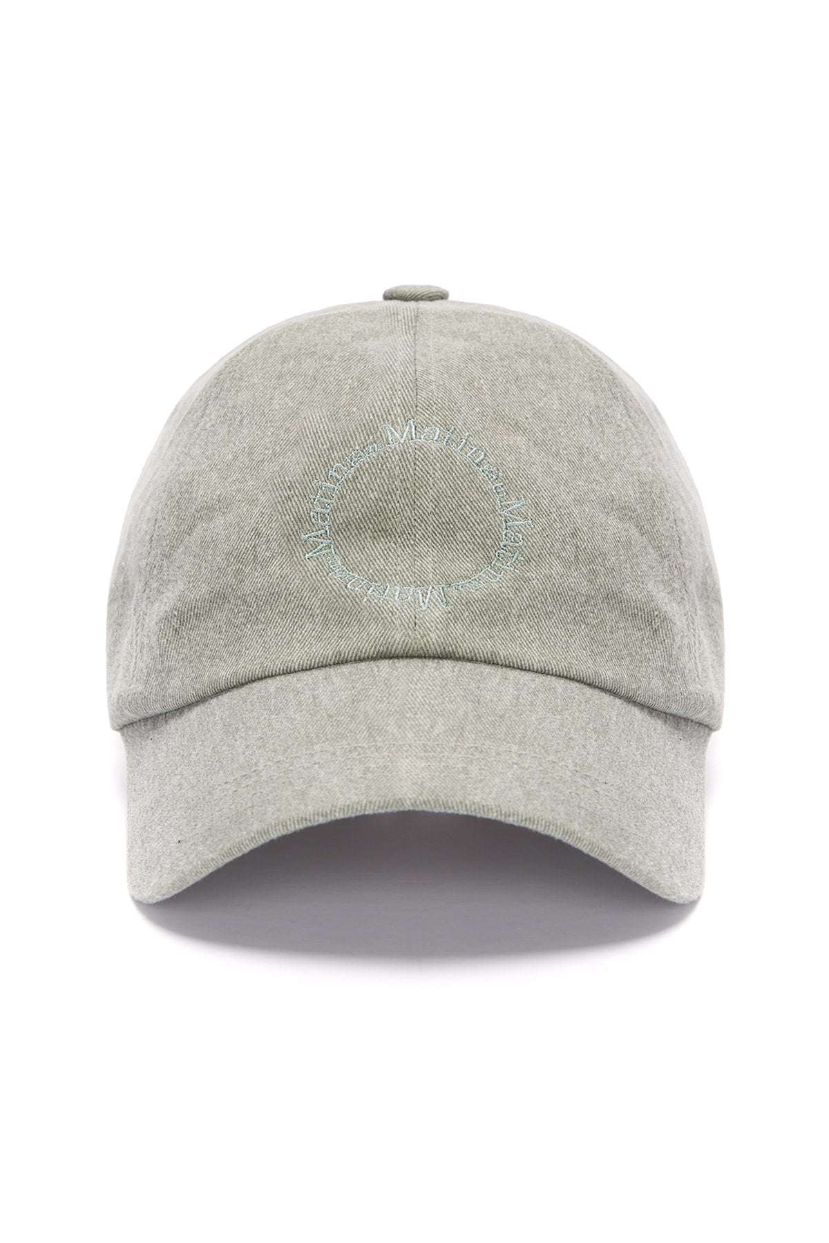Matin Kim - Macaron Logo Ball Cap (Khaki) product image 1 | TRAB K-Fashion Australia