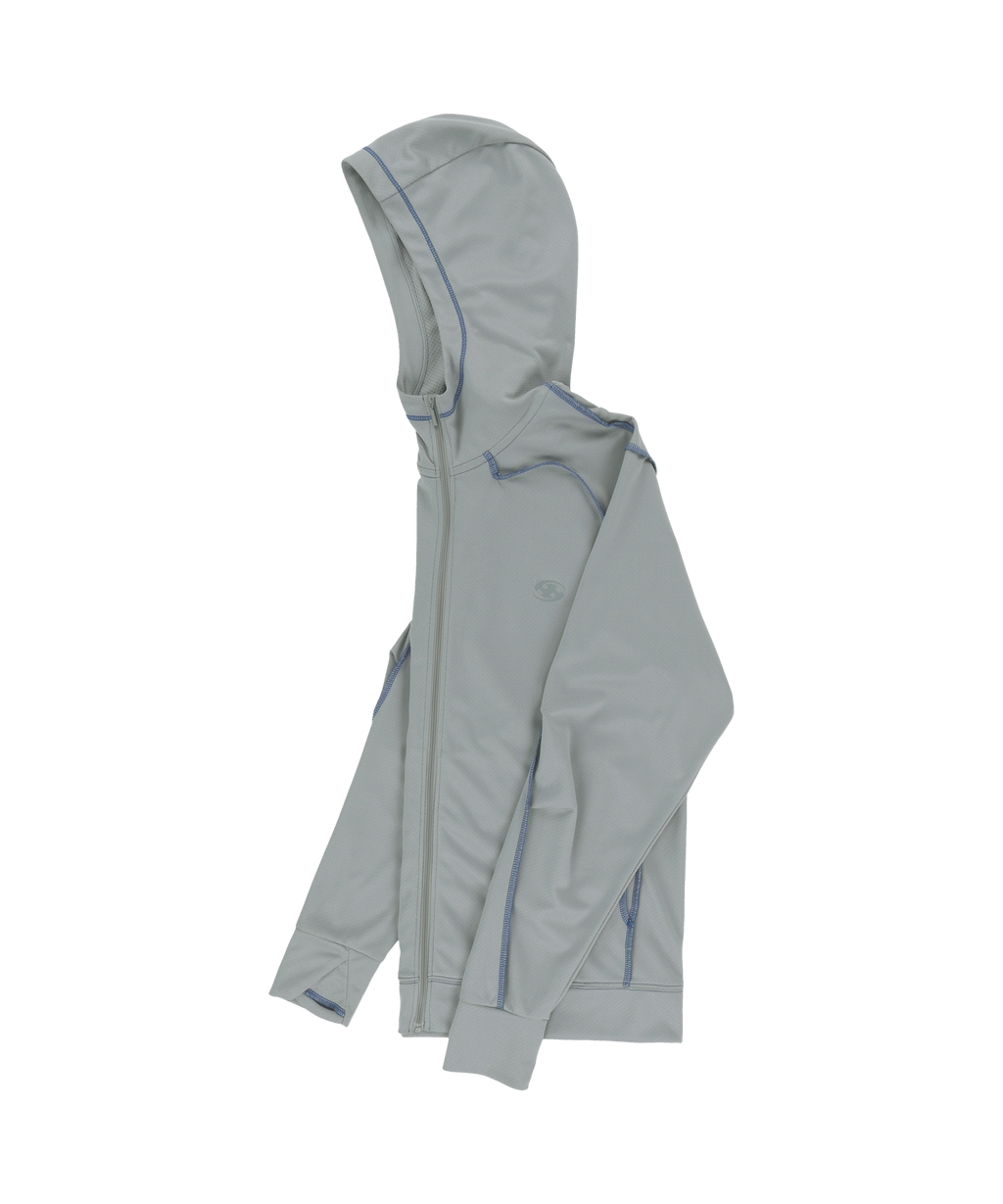 San San Gear - Overlock Mesh Zip-Up (Grey) product image 6 | TRAB K-Fashion Australia