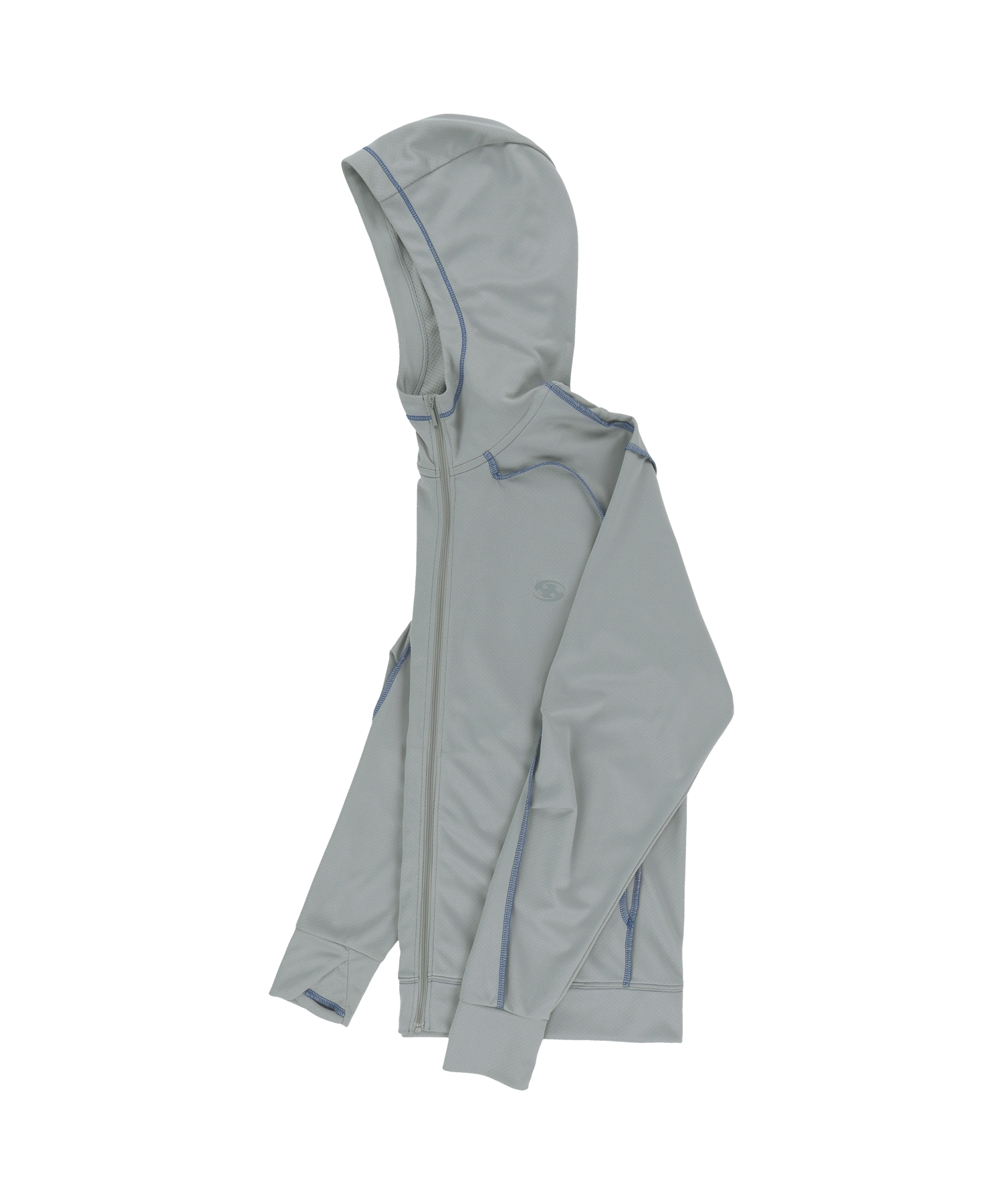 San San Gear - Overlock Mesh Zip-Up (Grey) product image 6 | TRAB K-Fashion Australia
