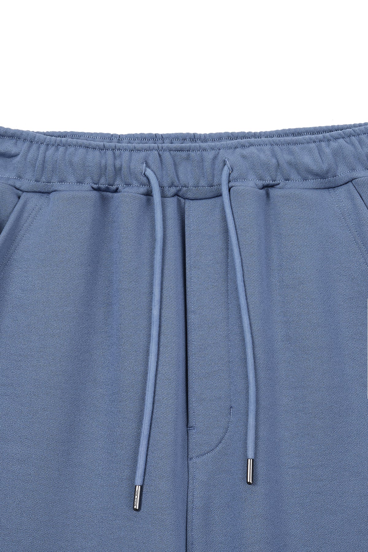 Matin Kim - Back Pocket Glitter Bermuda Sweatpants (Blue) product image 4 | TRAB K-Fashion Australia