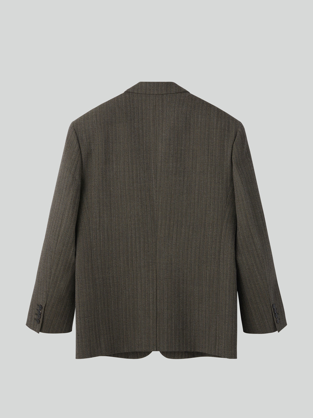 Recto - Broken Harringbone Suit Jacket (Dark Khaki) product image 6 | TRAB K-Fashion Australia