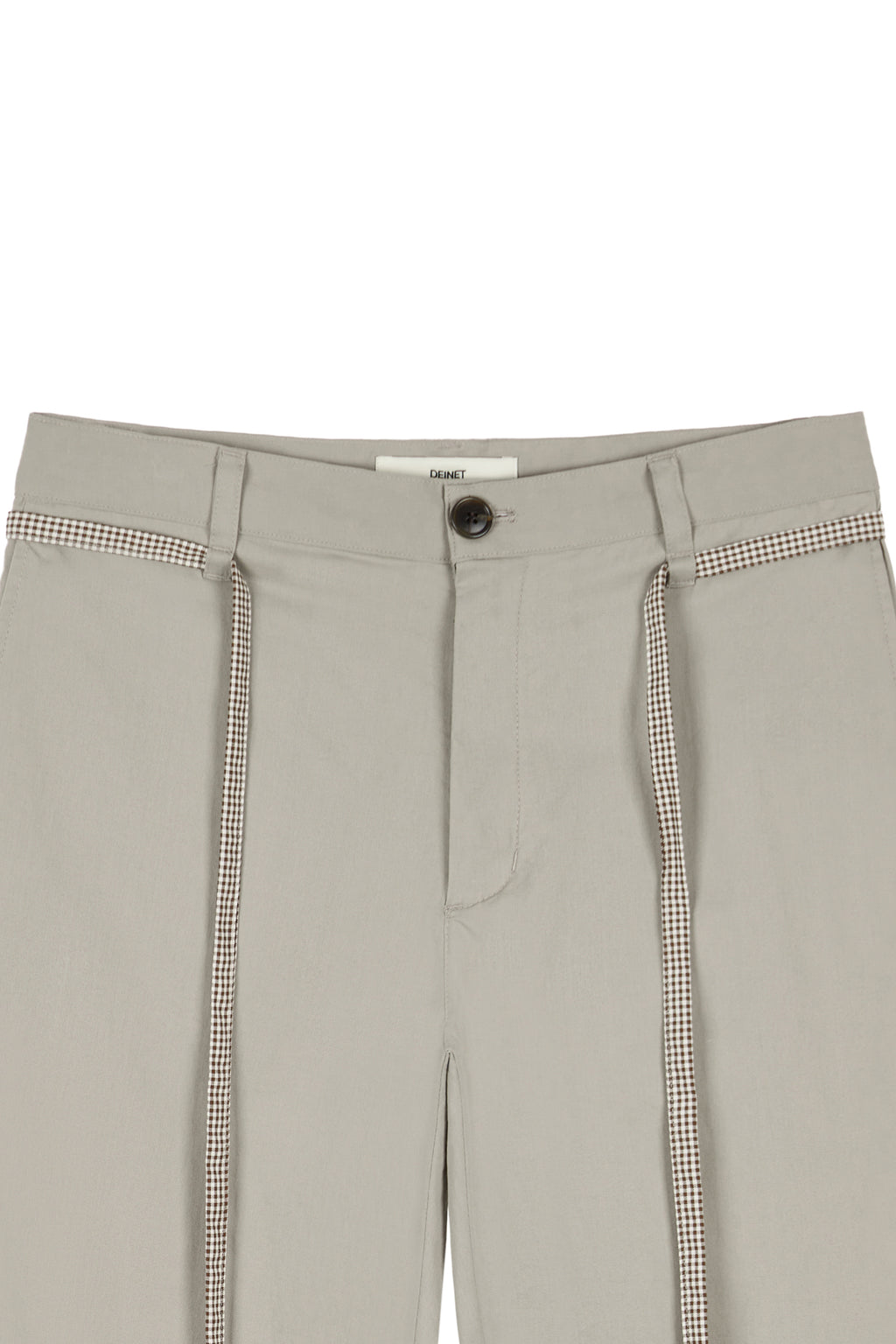 Deinet - Deinet Check String Pants (Beige) product image 3 | TRAB K-Fashion Australia