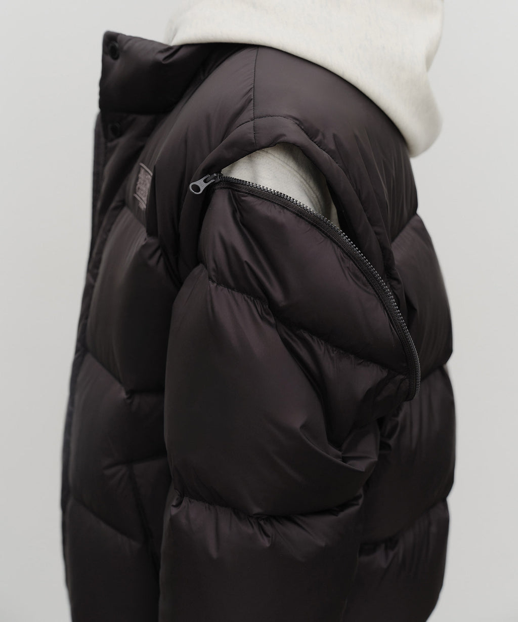 Marithe & Francois Girbaud - Detatchable Down Jacket (Black) product image 5 | TRAB K-Fashion Australia