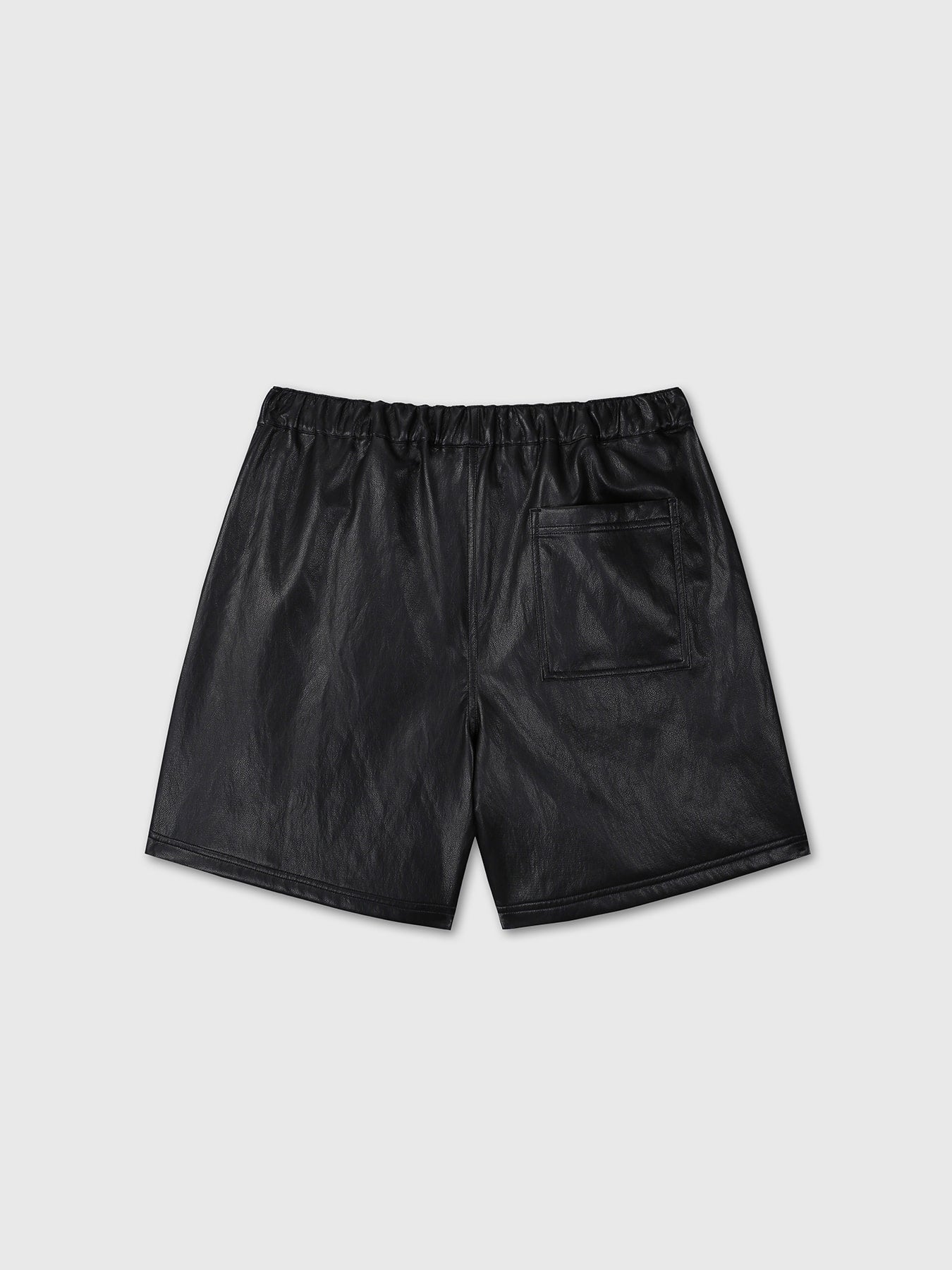 Tonywack - Faux Leather Lounge Shorts (Black) product image 12 | TRAB K-Fashion Australia