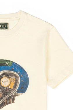 Ioedle - Tear Algorithm T-Shirt (Ivory) product image 1 | TRAB K-Fashion Australia