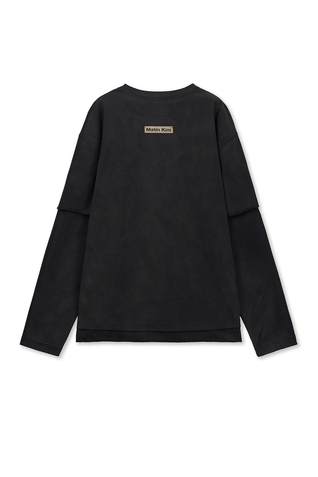 Matin Kim - Spray Effect Layered Top (Black) product image 2 | TRAB K-Fashion Australia
