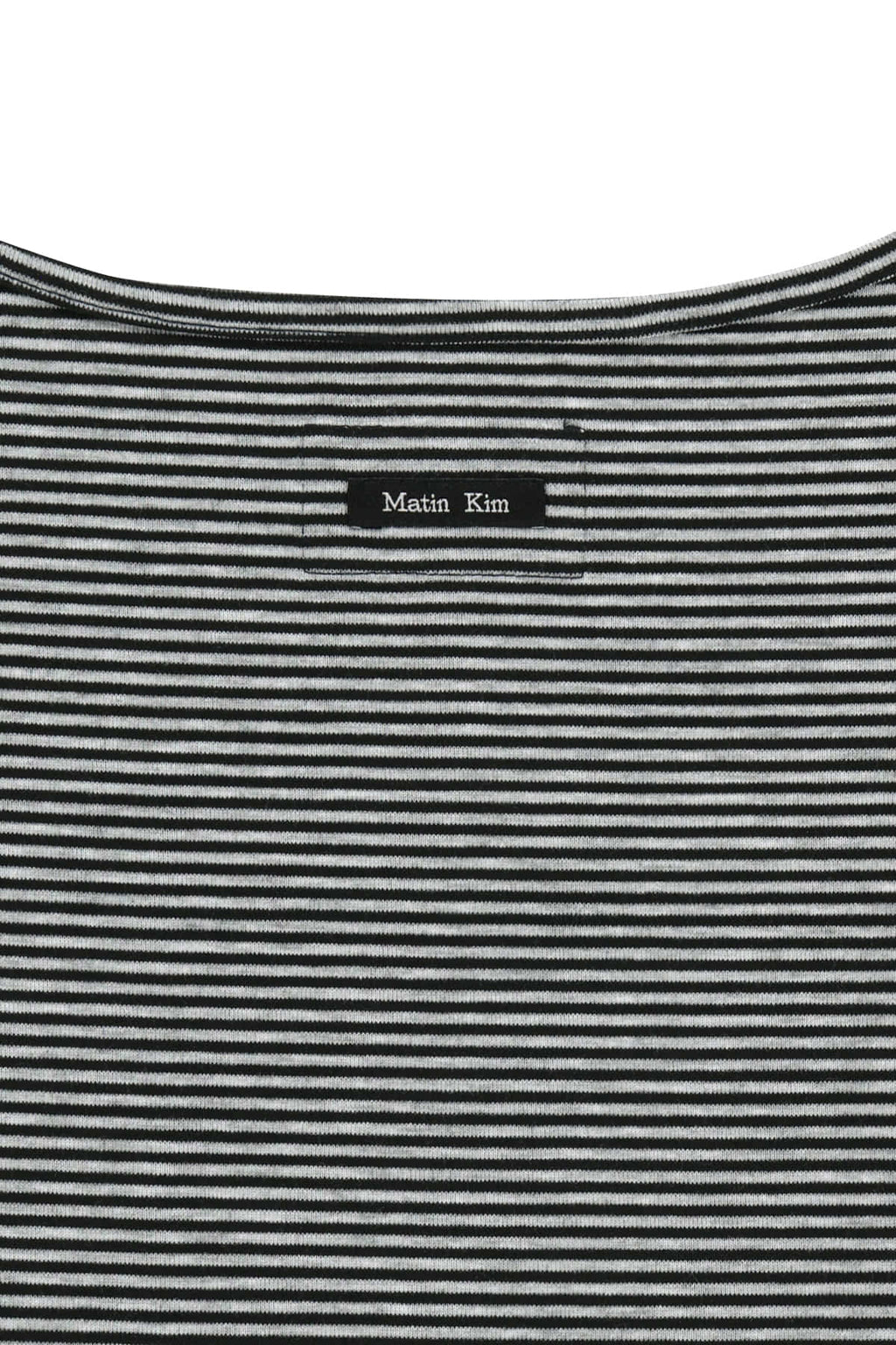 Matin Kim - Square Neck Cropped Tank Top (Black) product image 4 | TRAB K-Fashion Australia