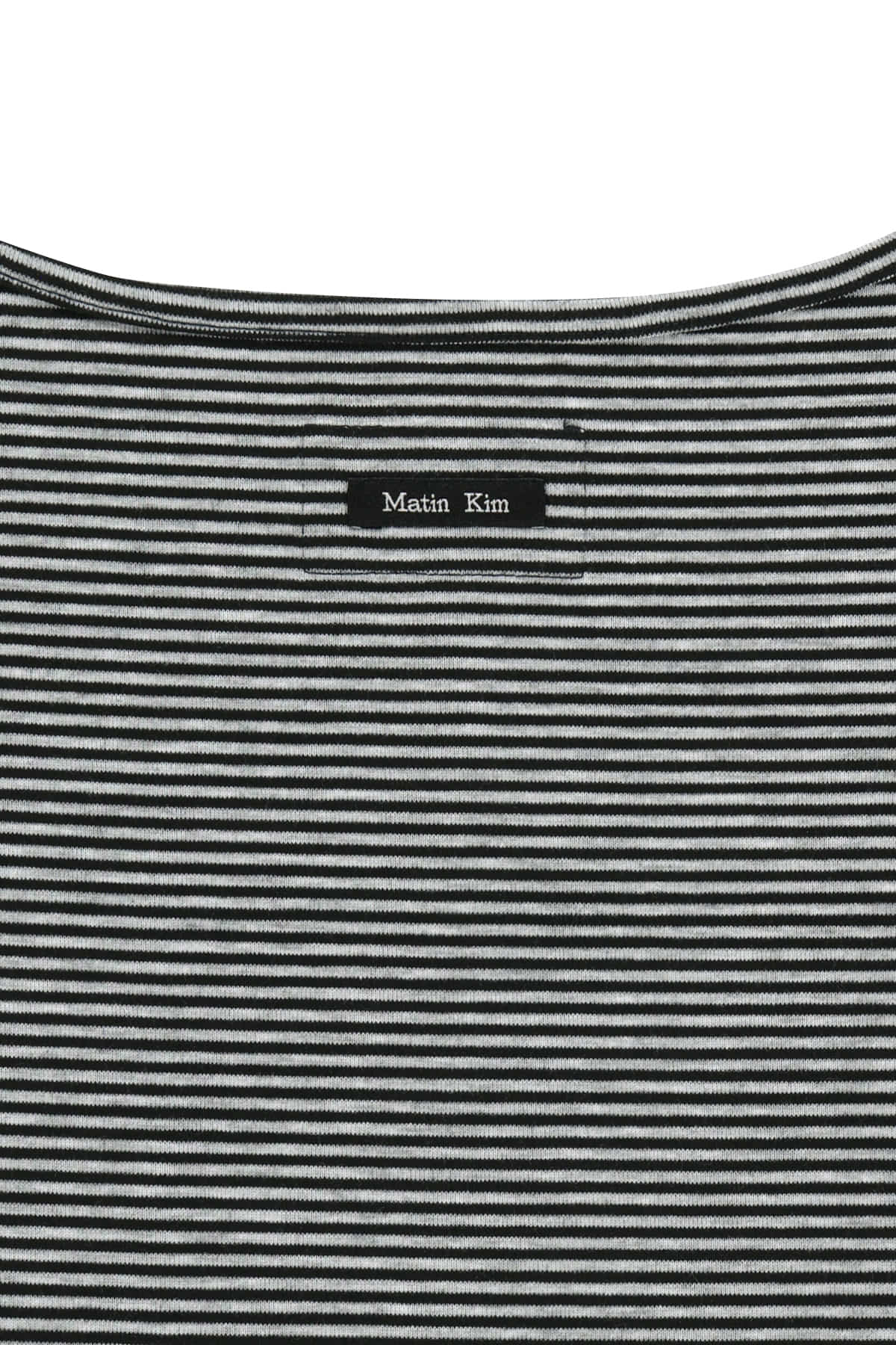 Matin Kim - Square Neck Cropped Tank Top (Black) product image 4 | TRAB K-Fashion Australia