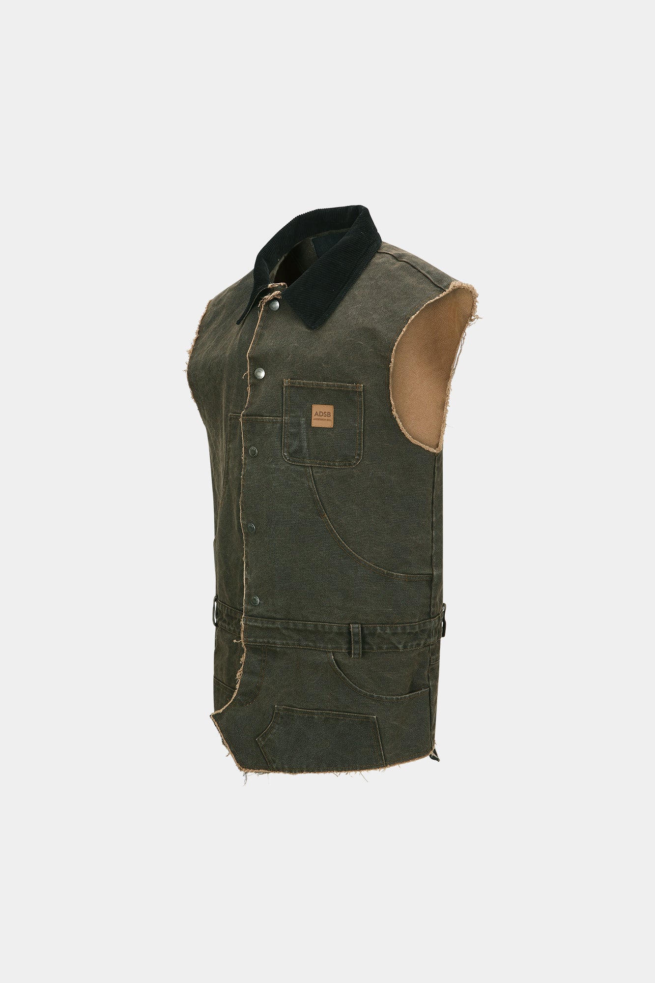 Andersson Bell - Carpenter Dress (Brown) product image 9 | TRAB K-Fashion Australia