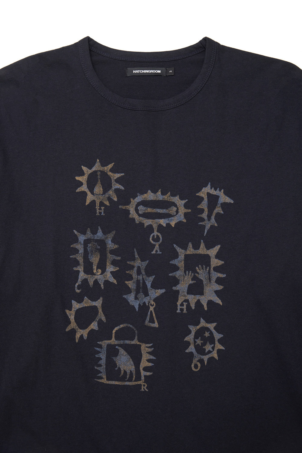 Hatchingroom - Frame Tee Dark (Navy) product image 3 | TRAB K-Fashion Australia